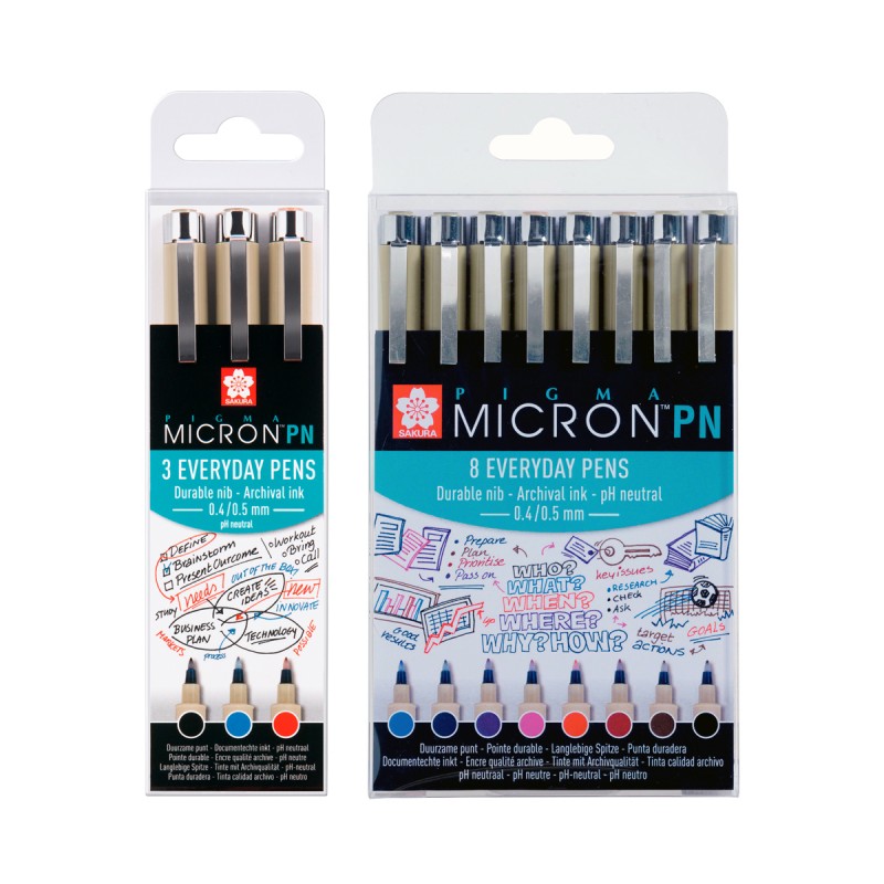 Sets Micron PN Everyday Pens Sakura