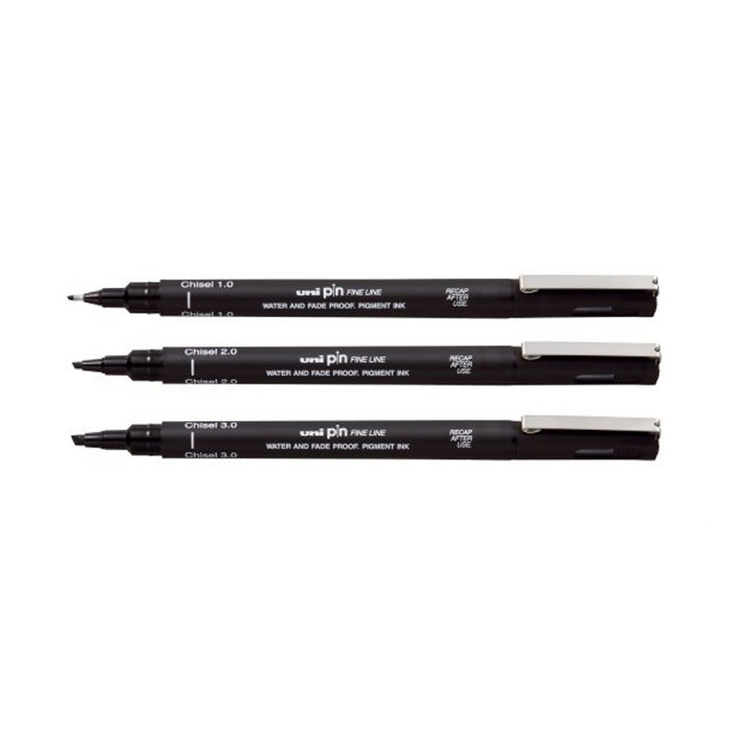 Fineliner Biselado Uni Pin