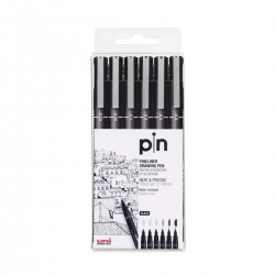 Sets Fineliner Uni Pin