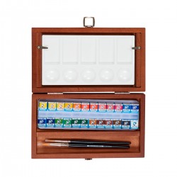 Caja Madera 24 Pastillas Acuarela Van Gogh | Casa Piera Bellas Artes