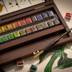 Caja Tradicional Pastillas Acuarela Rembrandt