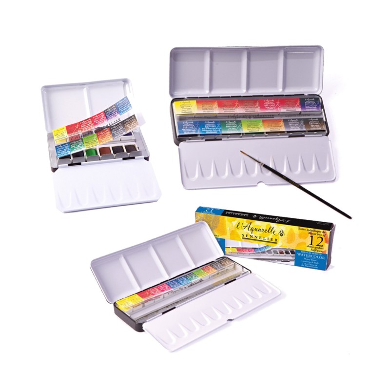 Cajas Metálicas Acuarela Sennelier