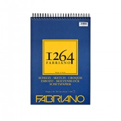 Bloc 1264 Esbozo 90g Fabriano Espiral Superior