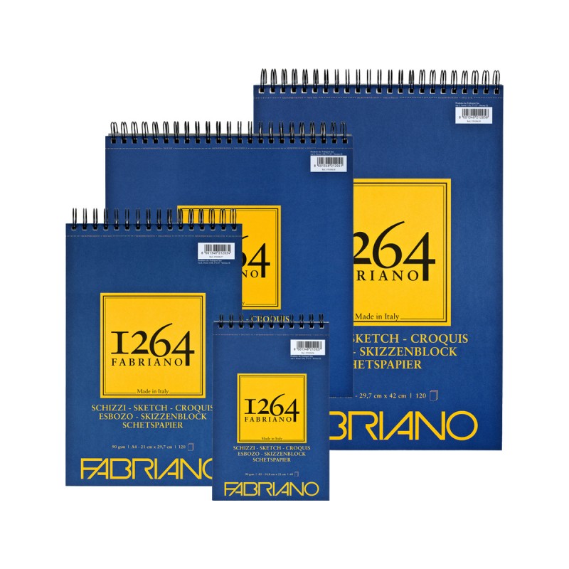 Bloc 1264 Esbós 90g Fabriano Espiral Superior