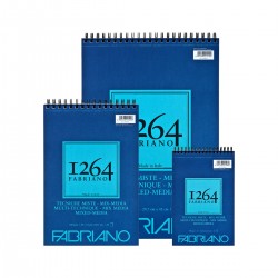 Bloc 1264 Mix Media Blanc 300g Fabriano