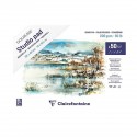 Bloc 30x40 Acuarela Goldline Studio Pad 200g Clairefontaine