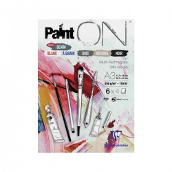 Bloc Paint'On Clairefontaine 250g Colores Surtidos