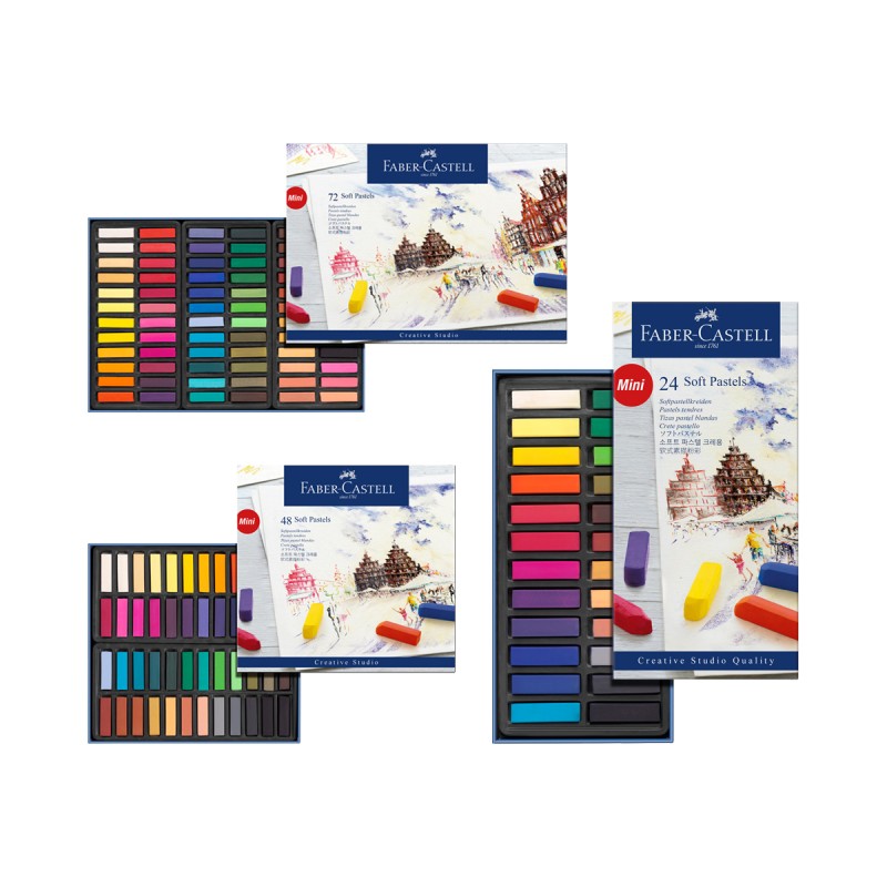 Set di mini pastelli morbidi Faber-Castell