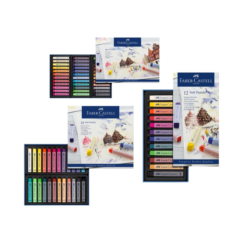 Set Pasteles Blandos Faber-Castell