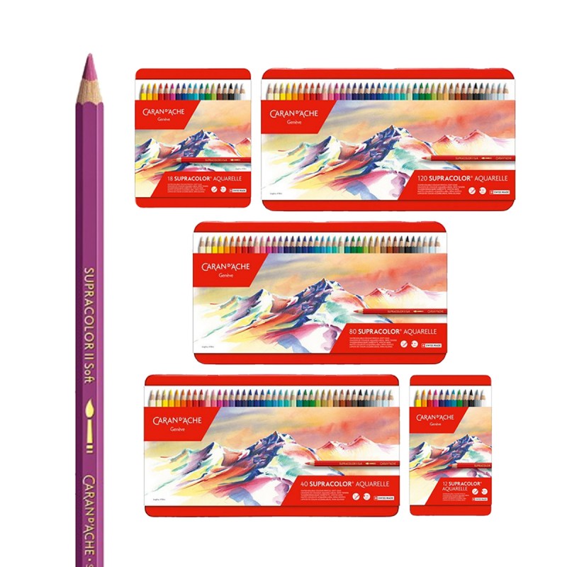 Set di matite acquerellabili Caran d'Ache Supracolour