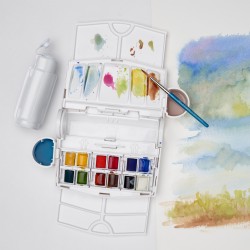 Caja de Campo Plus Acuarela Cotman Winsor&Newton