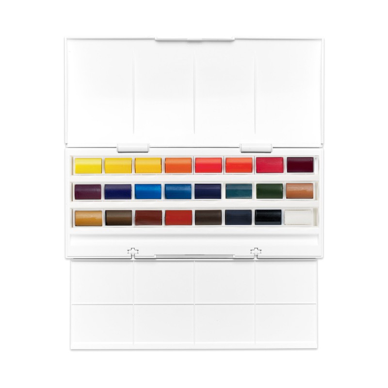 Set Studio 24 Colores Acuarela Cotman Winsor&Newton