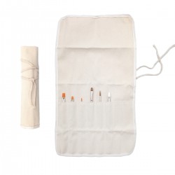 Set pennelli assortiti manico corto + astuccio pieghevole Van Gogh