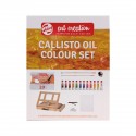 Set Óleo o Acrílico con Caballete Royal Talens