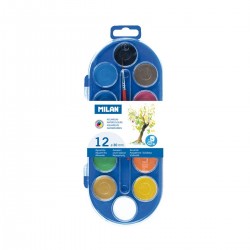 Sets Acuarelas Escolares Milan