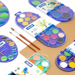 Sets Acuarelas Escolares Milan | Casa Piera Bellas Artes Barcelona