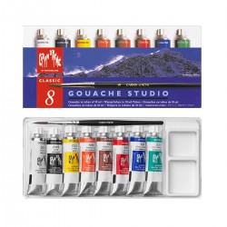 Set tubi da 10 ml Gouache Studio Caran d'Ache