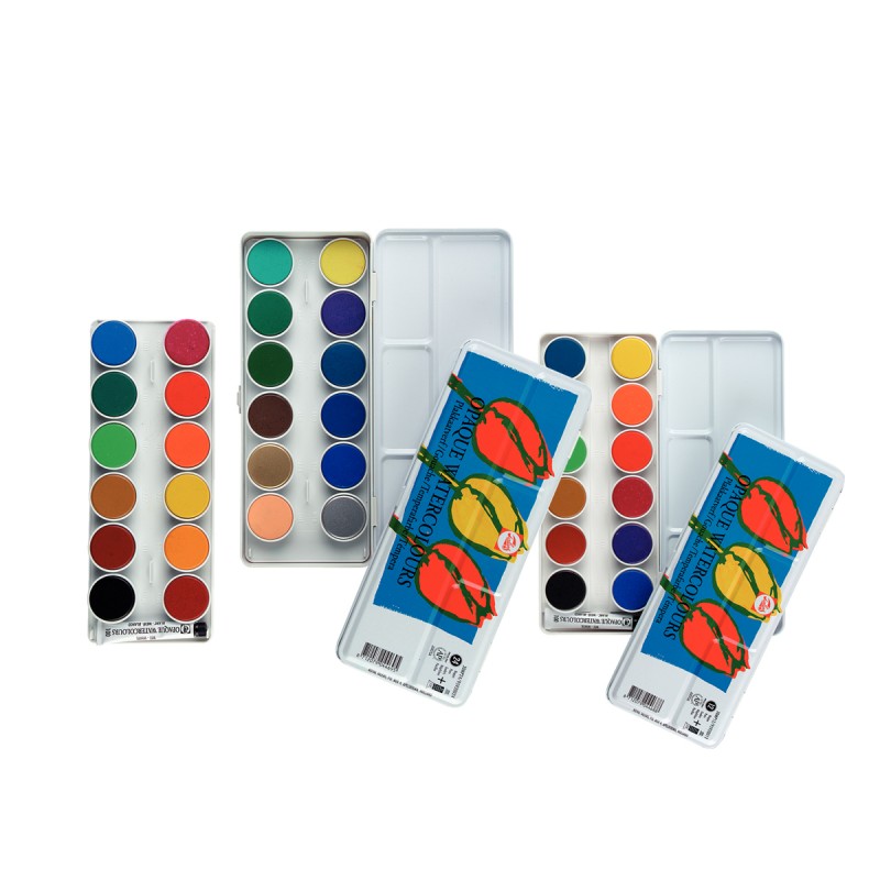 Caixa Aquarel·la Opaca Talens