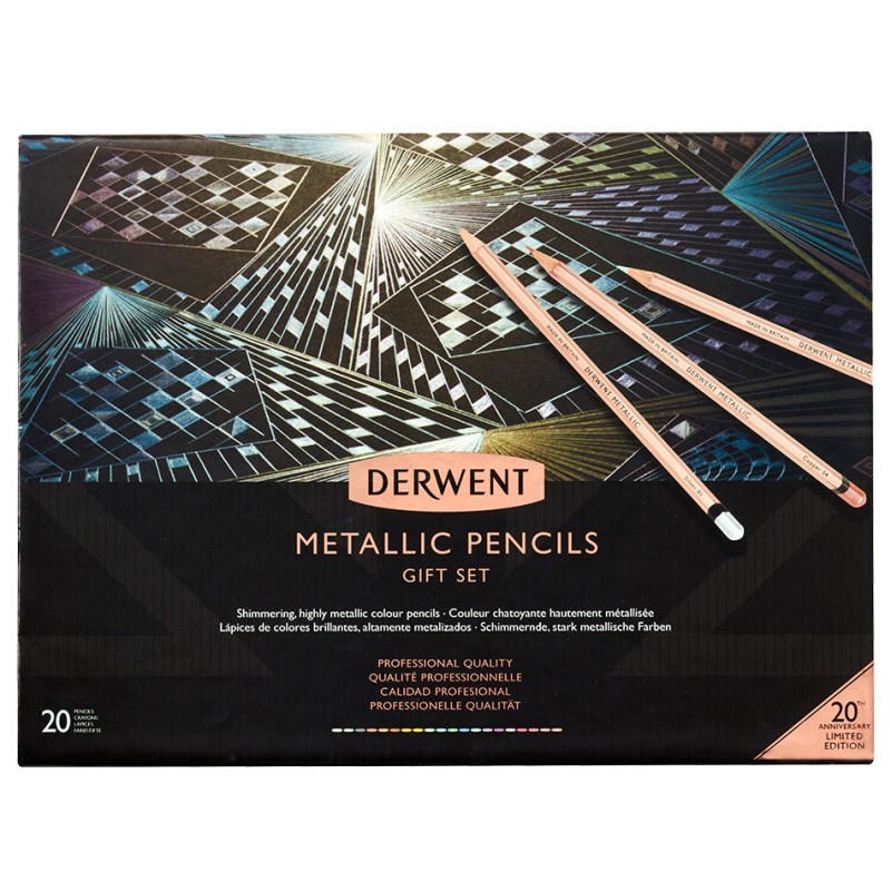 Set Lápices Derwent Metallic Limited Edition