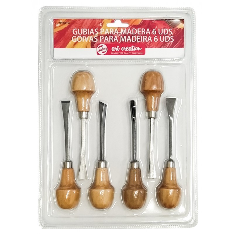 Set Gubias Madera Art Creation