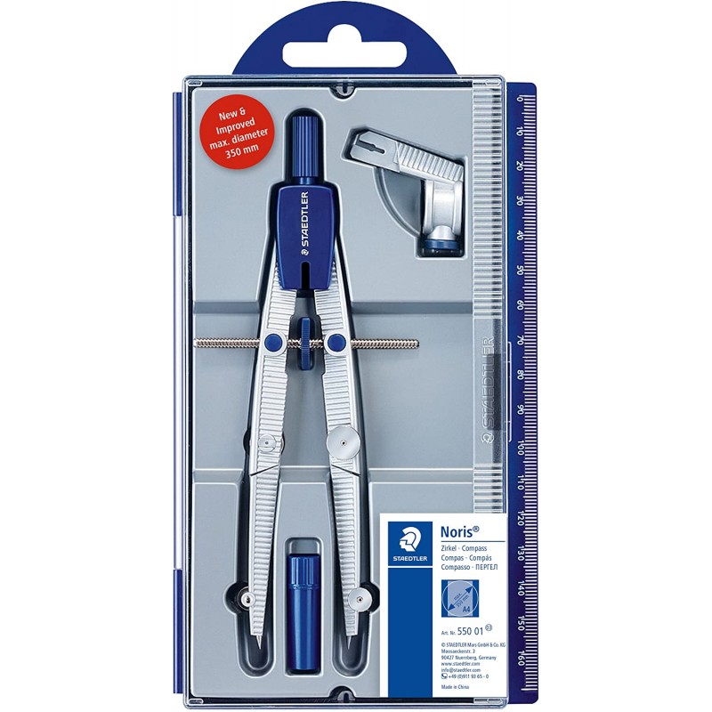 Set Compás Staedtler + Accesorios