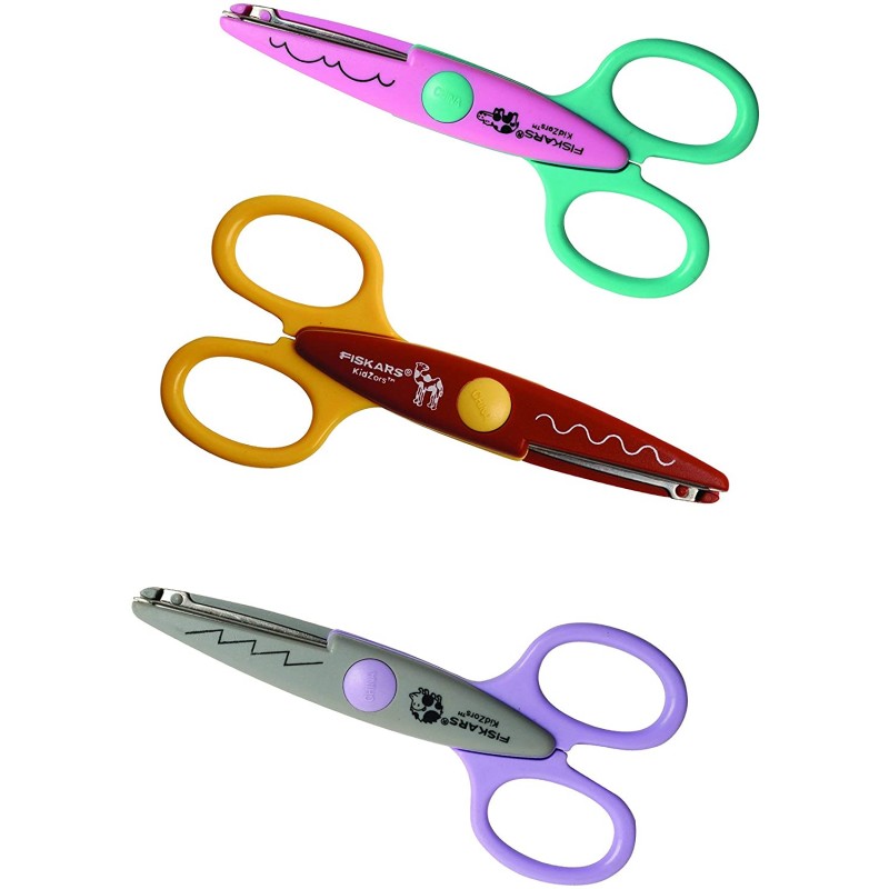 Set 3 Tijeras Decorativas Fiskars