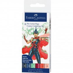 Set Retoladors Faber Castell Comic Colouring Casa Piera Barcelona