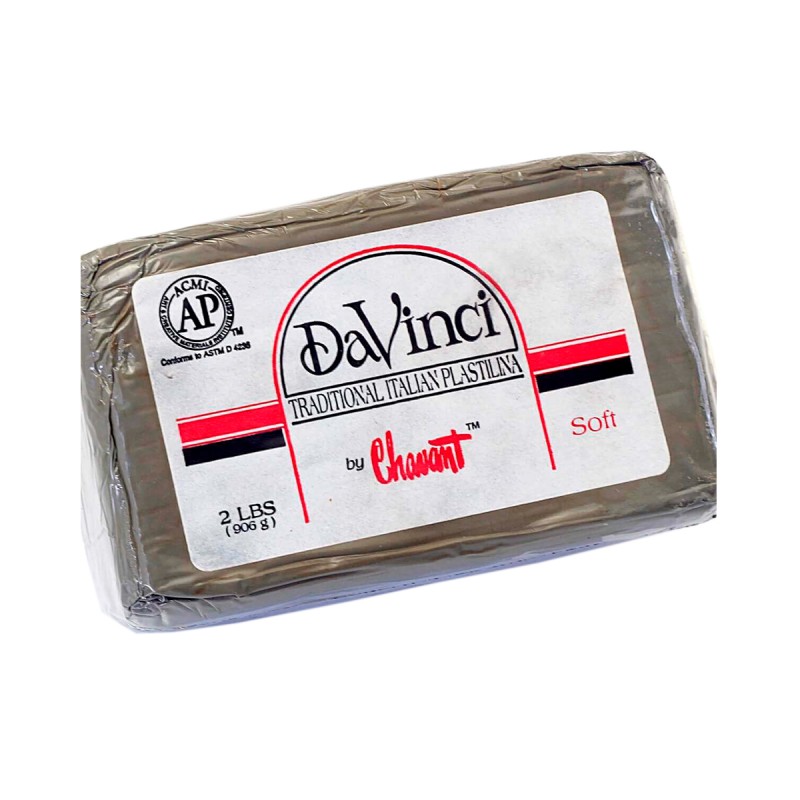 Plastilina Professional Da Vinci Gris 906g