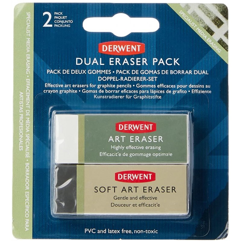 Pack Dual De Gomas Derwent