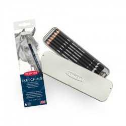 Set 6 matite Derwent per schizzi | Casa Piera Bellas Artes Barcelona