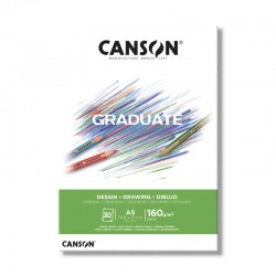 Bloc Graduate Canson Dibujo 160G 30H