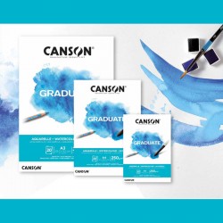 Bloc Graduate Canson Aquarel·la 250G 20F Casa Piera Barcelona