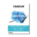 Bloc Graduate Canson Aquarel·la 250G 20F