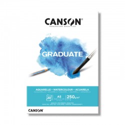 Bloc Graduate Canson Aquarel·la 250G 20F