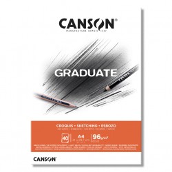 Bloc Graduate Canson Esbozo 96G 40H