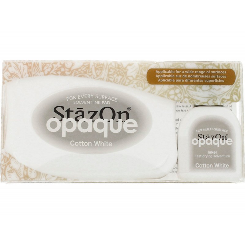 Set Tinta StazOn Opaque + Almohadilla