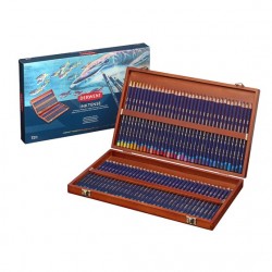 Caja Madera Lápices Inktense Derwent