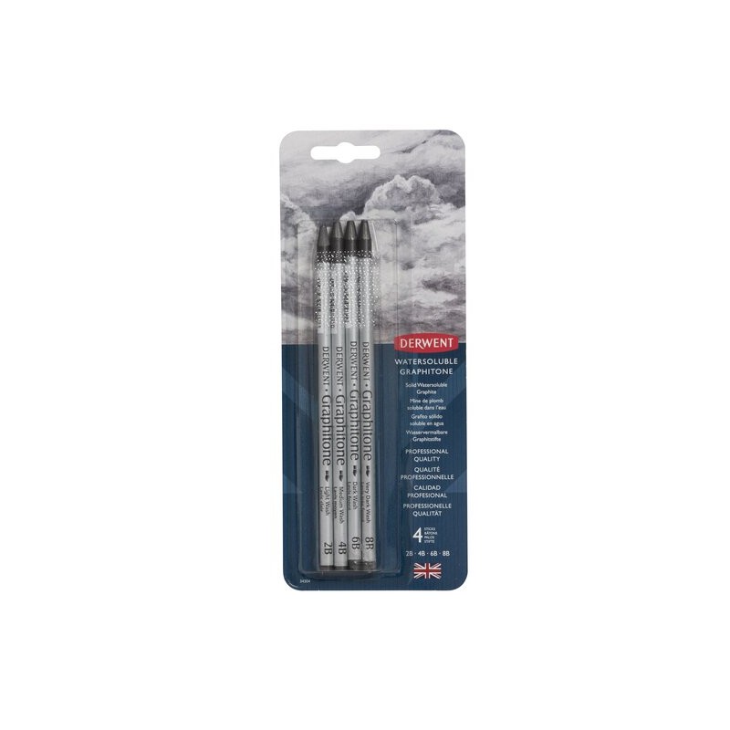 Blister di 4 Graphitone Derwent