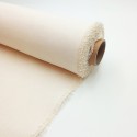 Rollo Tela Loneta Algodón Cruda 105 cm