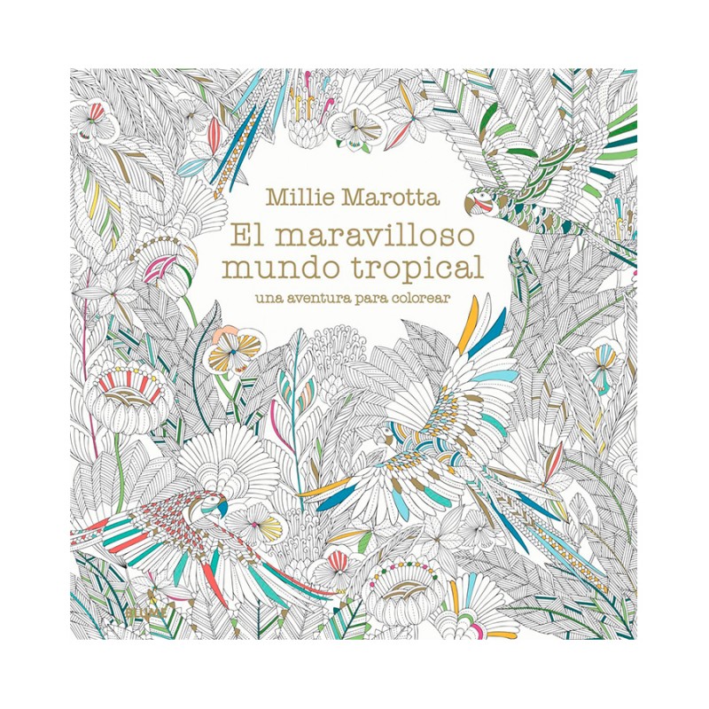 Quadern El Maravilloso Mundo Tropical de Millie Marotta Blume