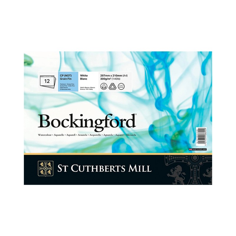 Bloc Aquarel·la 300G Gra Fi Bockingford