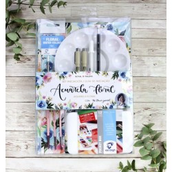 Set Iniciació Aquarel·la Floral The Flower Journal | Casa Piera Belles Arts Barcelona