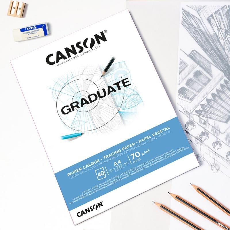 Bloc Graduate Canson Calque 70G 40H