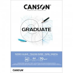 Bloc Graduate Canson Calque 70G 40F