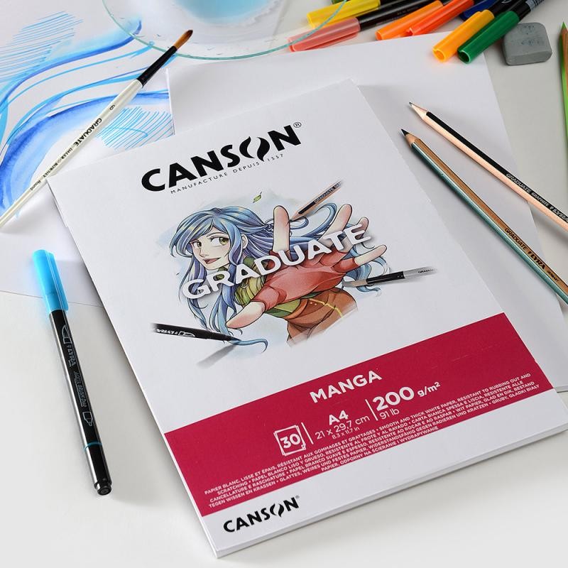 Tampone Graduate Canson 200G 30H Sleeve