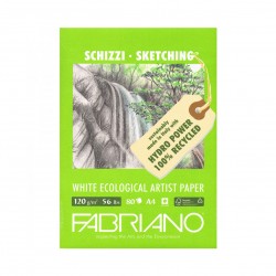 Blocco note ecologico 120g Bianco Fabriano | Casa Piera Bellas Artes Barcelona