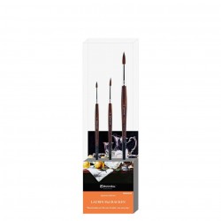 Set Laurin McCracken 3 Pinceles Escoda  | Casa Piera Bellas Artes