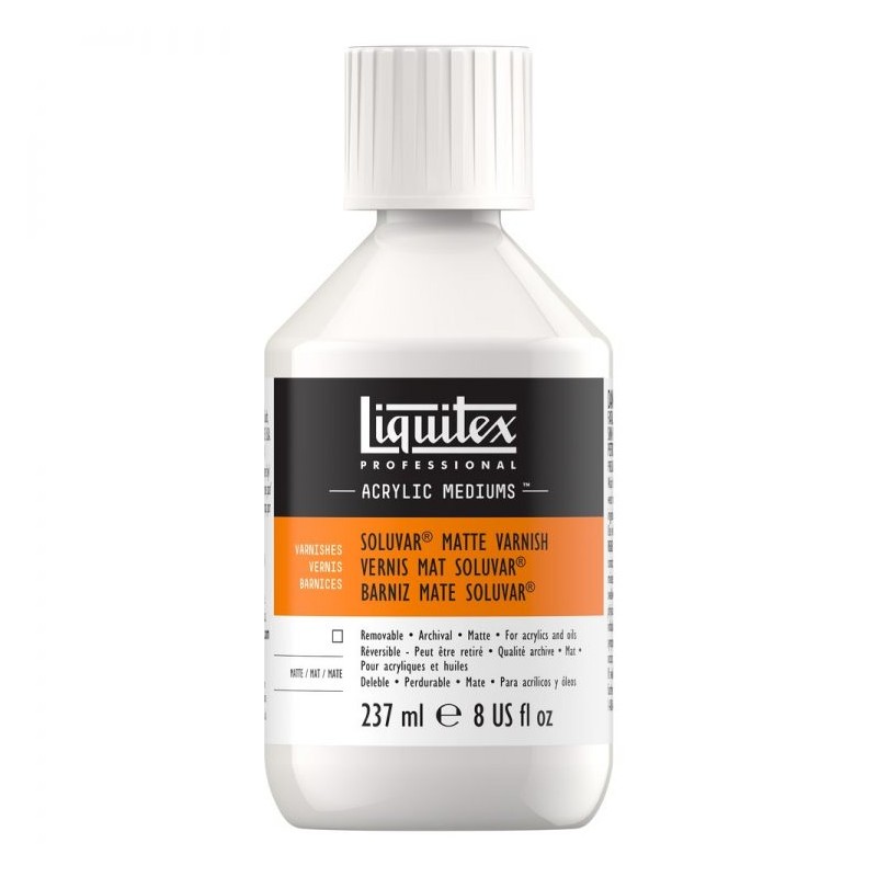 Vernís Soluvar Liquitex Mat