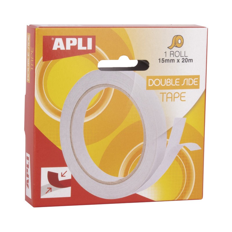 Cinta Adhesiva Doble Cara APLI