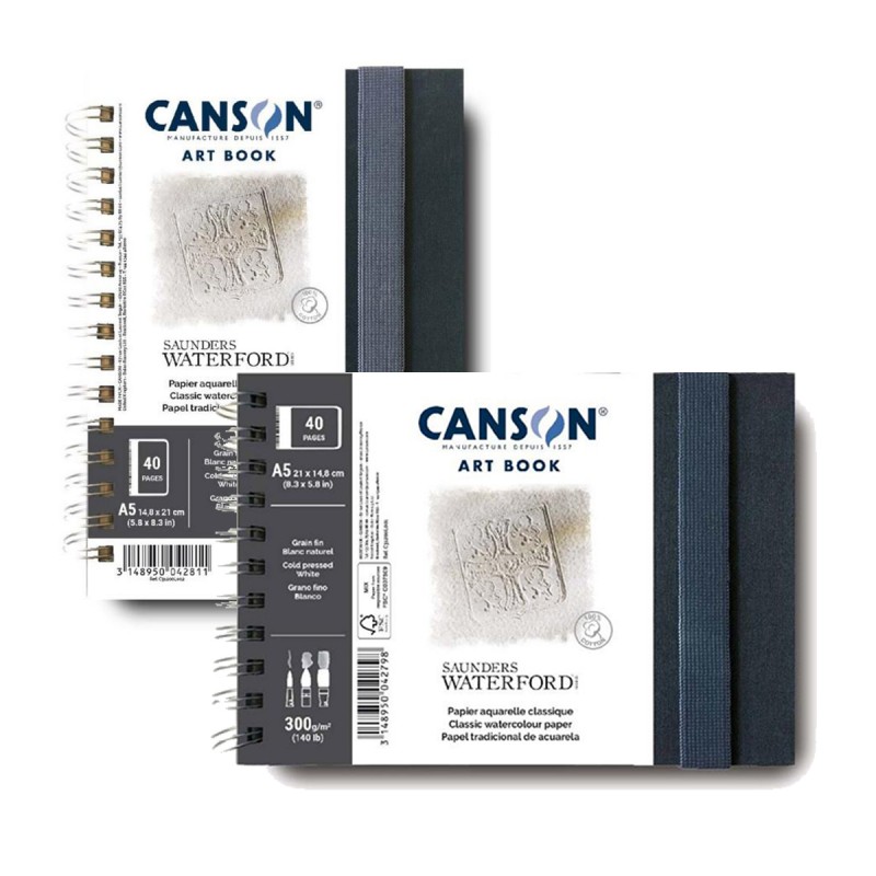 Bloc Art Book Canson Waterford A5 300G